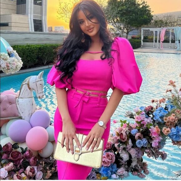 ZARA MIDI SKIRT WITH BELT - Picture 9 of 10